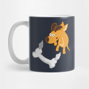 Dog flying Mug